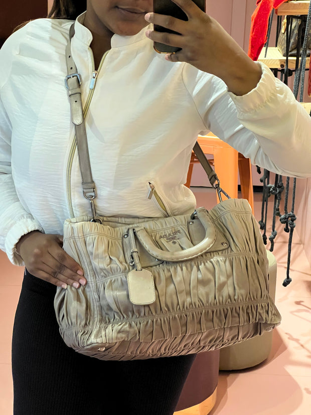 Prada Matelassê Nude