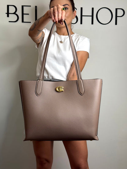 Coach Willow Tote Nude