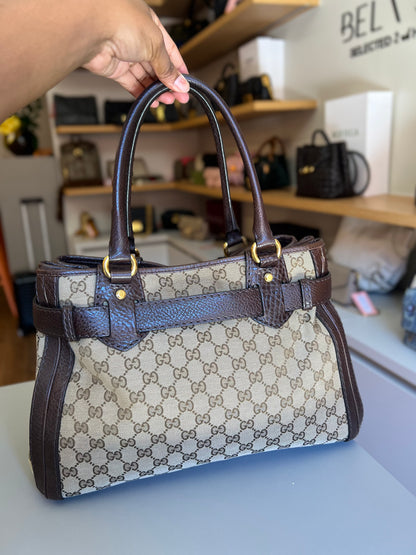Gucci GG Canvas Running Tote