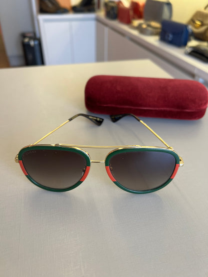 Óculos Gucci Aviador Bicolor