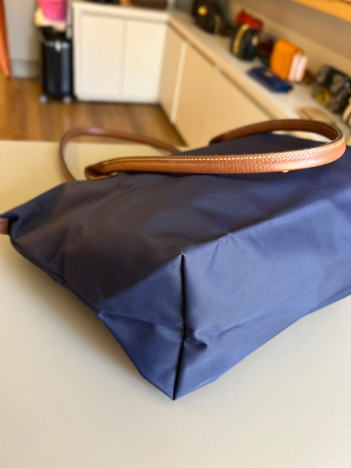 Longchamp Le pliage M Azul