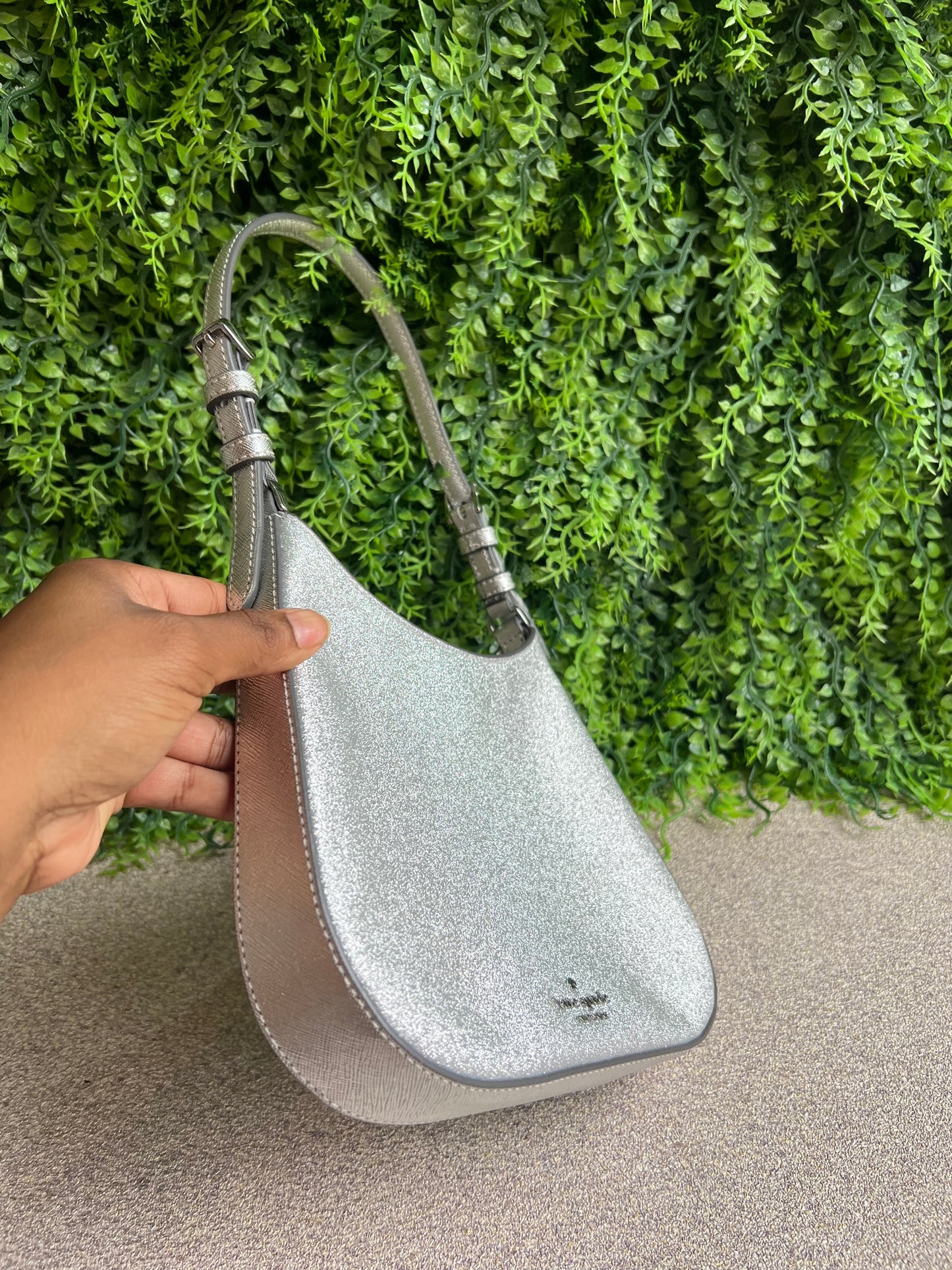 Kate Spade Glitter Prateada