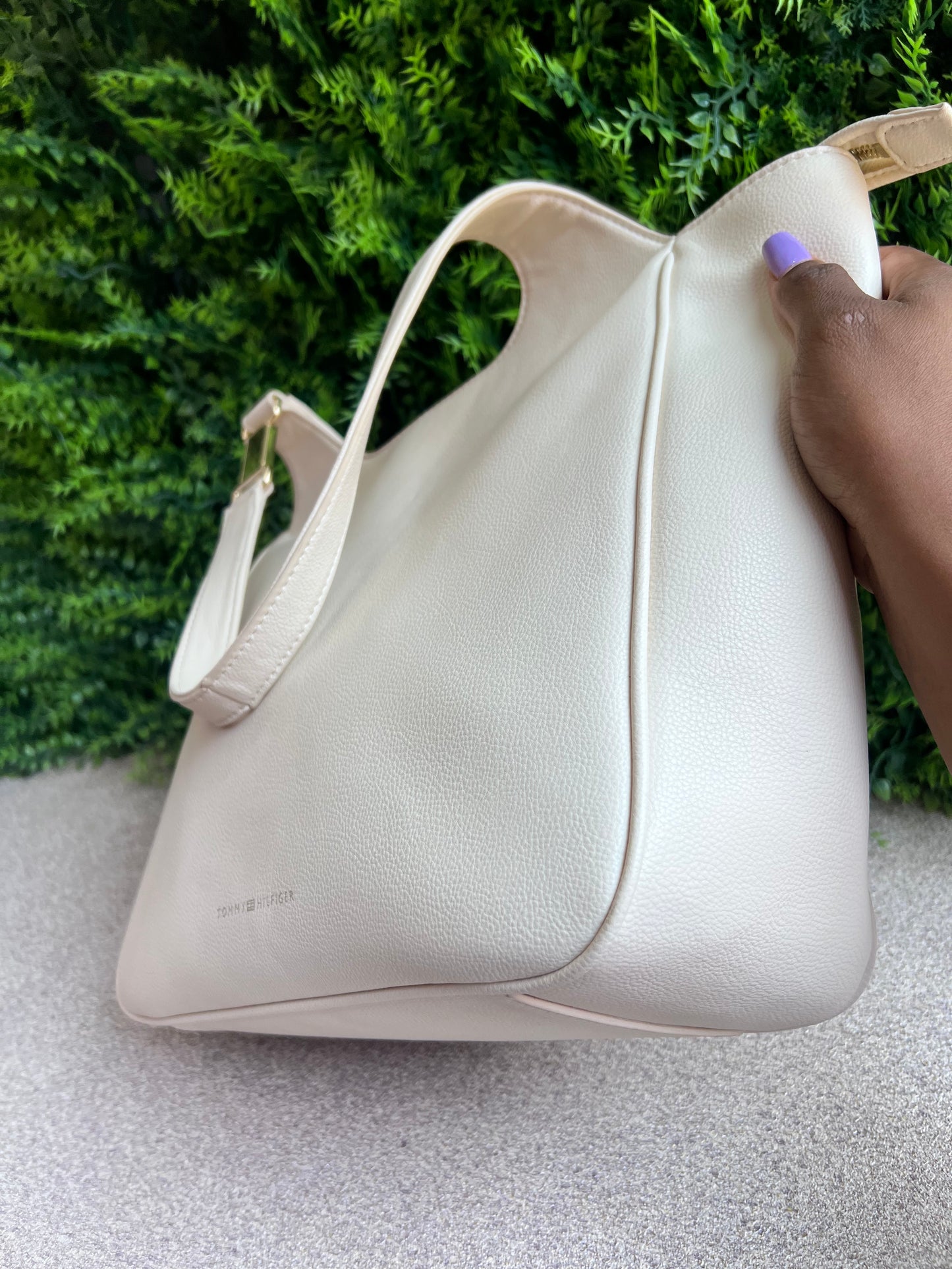 Bolsa Tommy Hilfiger Off White