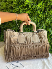 Prada Matelassê Nude