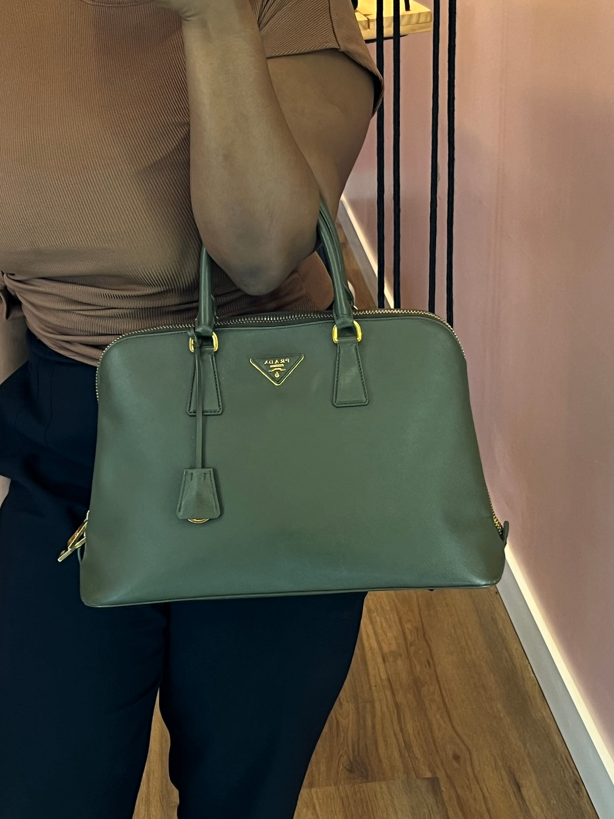 Prada Saffiano Lux Promenade