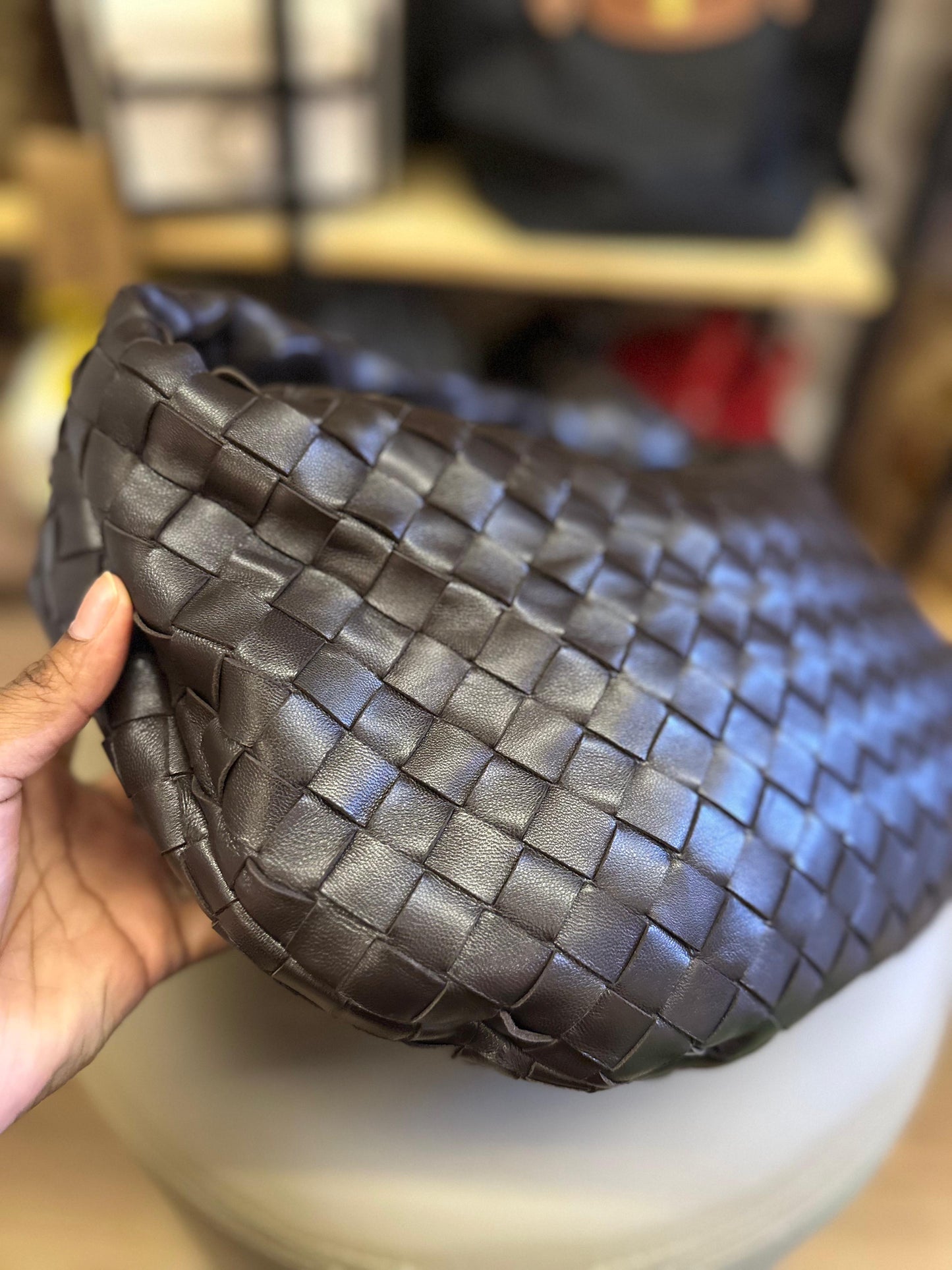 Bottega Jodie Small Marrom