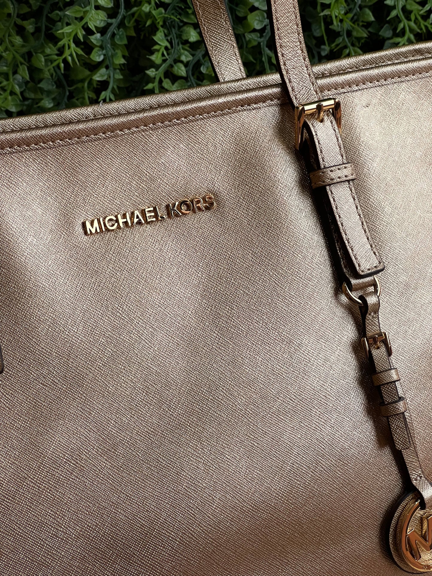 Michael Kors Shopping Metallic
