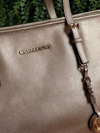 Michael Kors Shopping Metallic