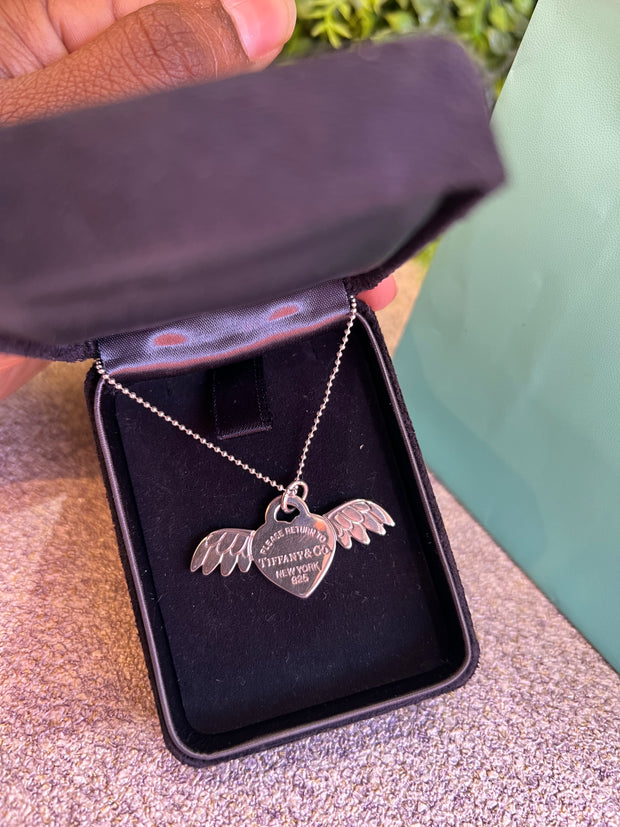 Colar Tiffany Return to Angel Prata