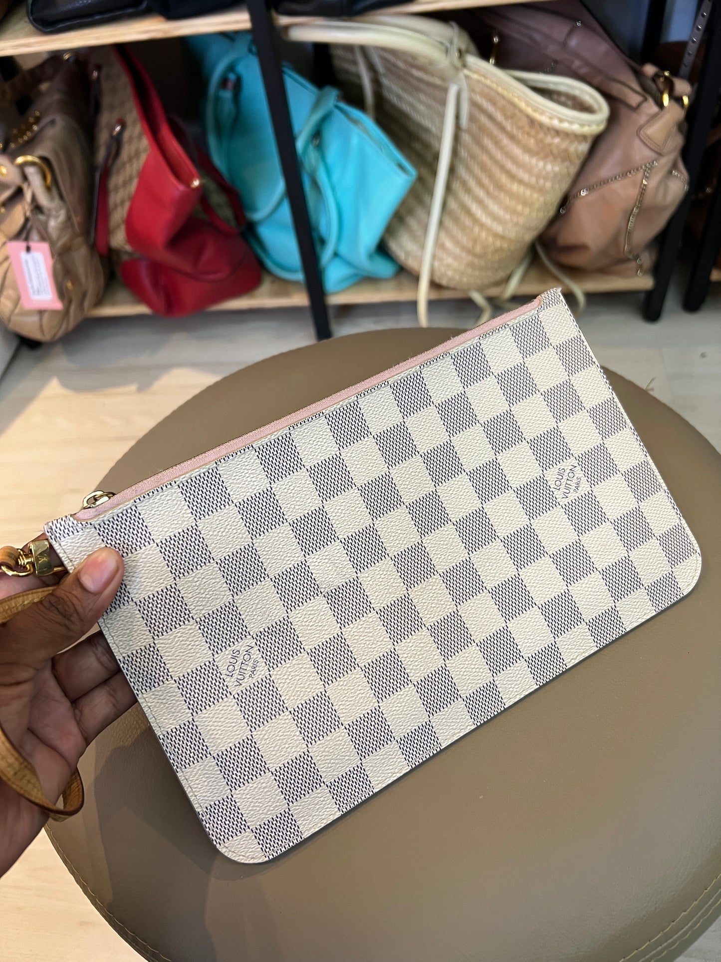 Louis Vuitton Neverfull MM Damier azur