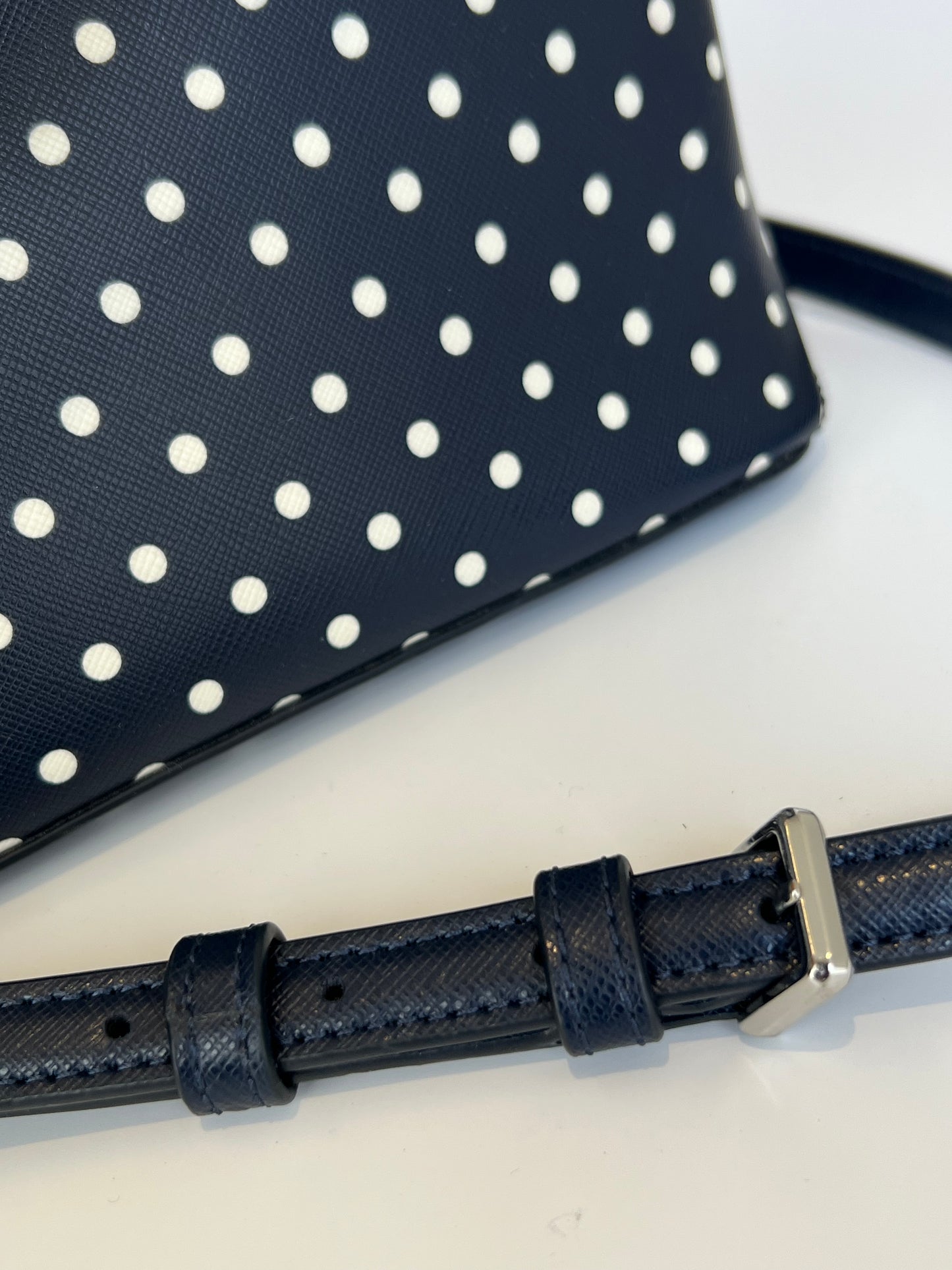 Kate Spade Crossbody Poá Azul