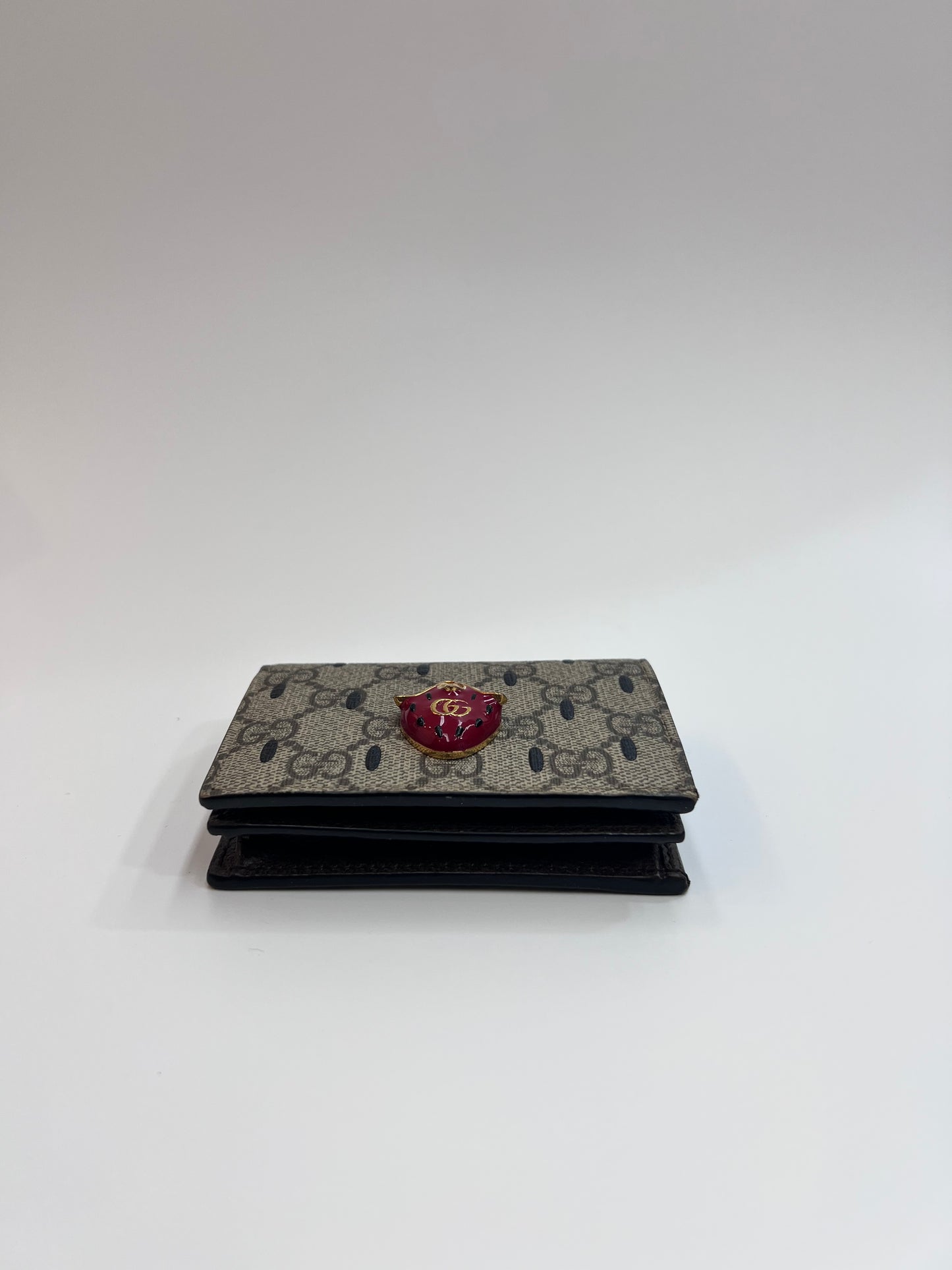 Carteira Gucci Mini strawberry