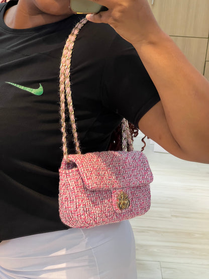Isla Mini Tweed Rosa