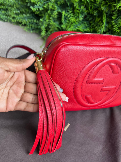 Gucci Soho Disco Vermelha
