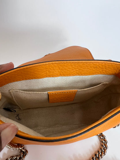 Gucci Soho Leather Mostarda