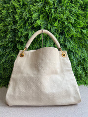 Louis Vuitton Artsy MM Couro branco