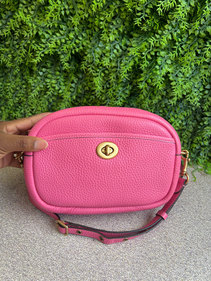 Coach Camera Bag Rosa