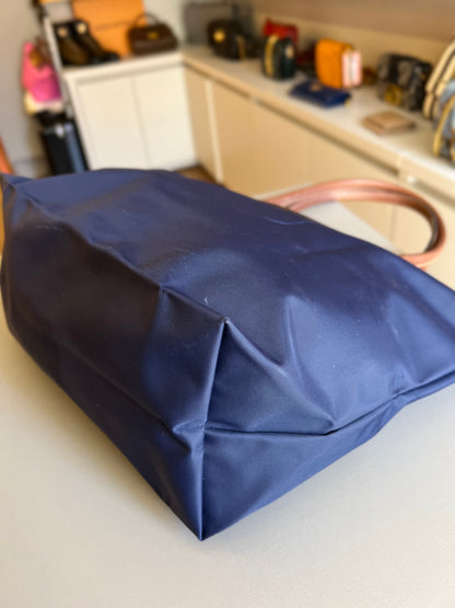 Longchamp Le pliage M Azul