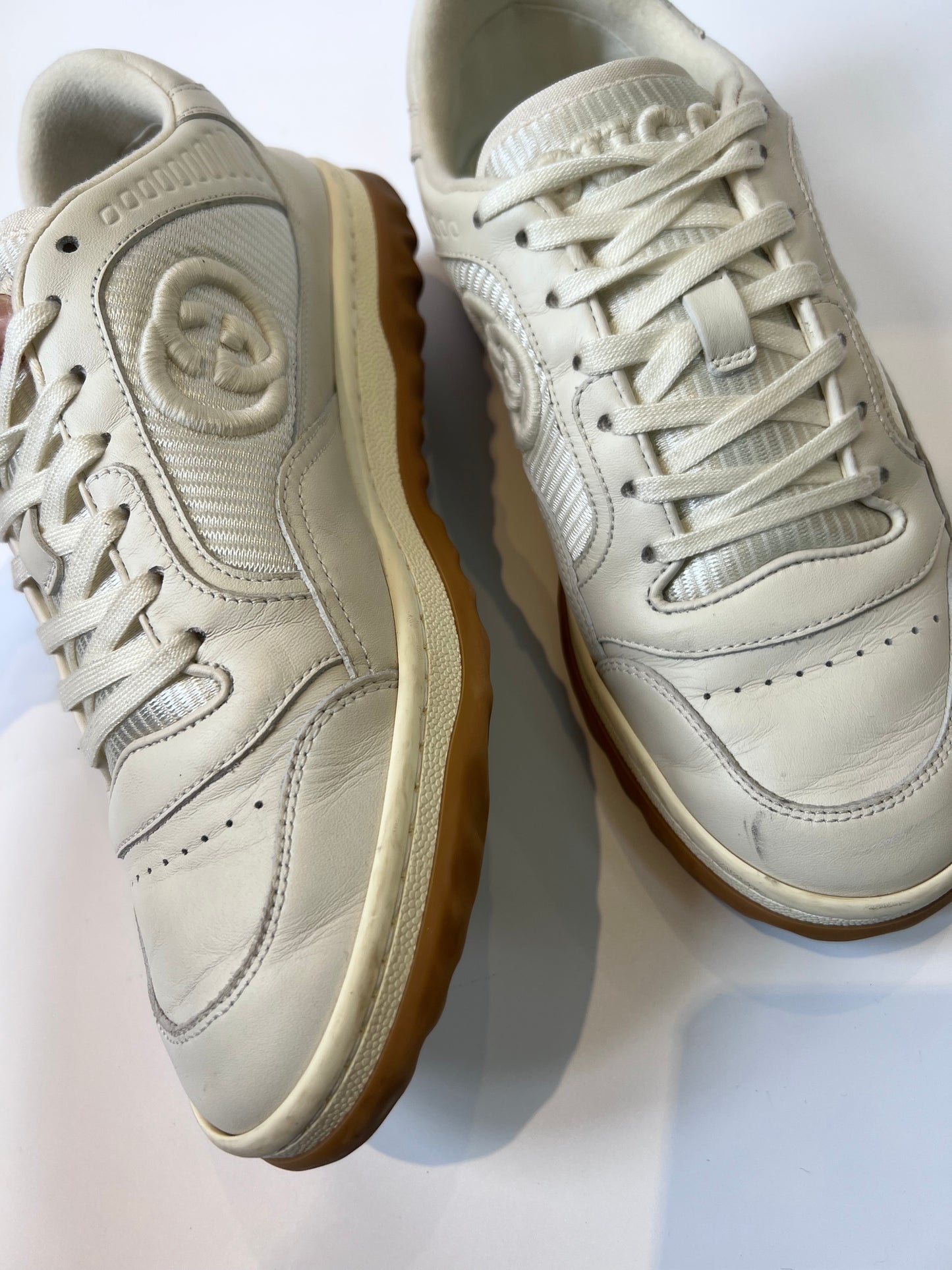 Tenis Gucci Mac 80 em couro