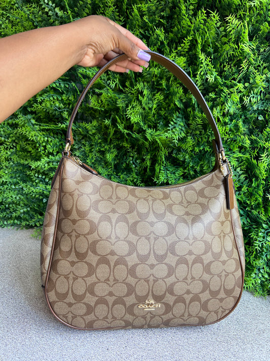 Coach Hobo Signature Canvas