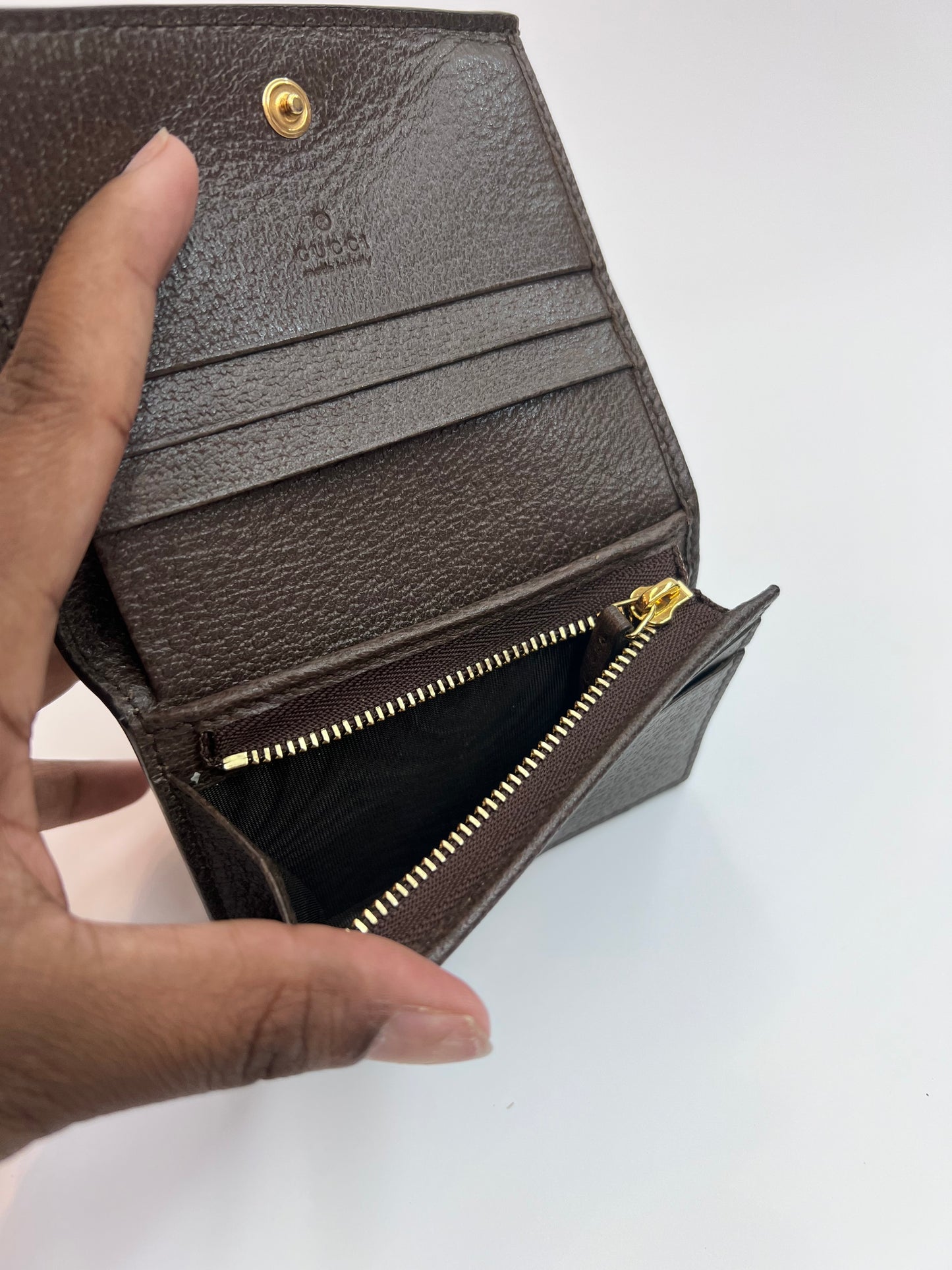 Carteira Gucci Mini strawberry