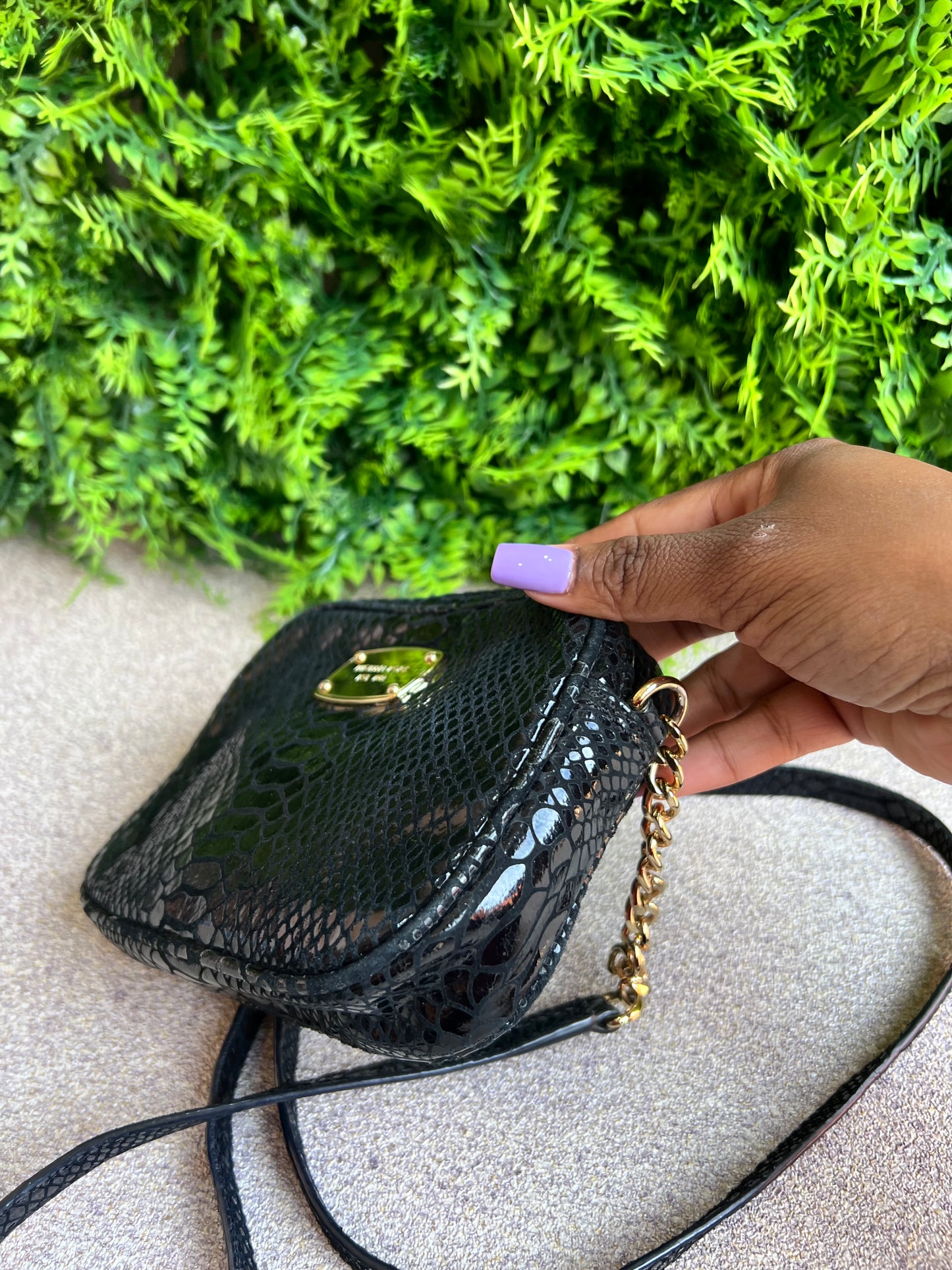 Michael Kors Mini Câmera Bag Preta
