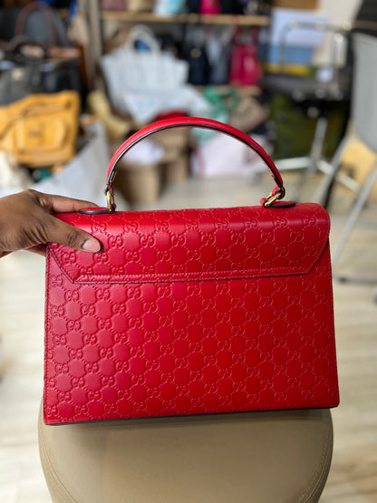 Gucci Padlock Vermelha