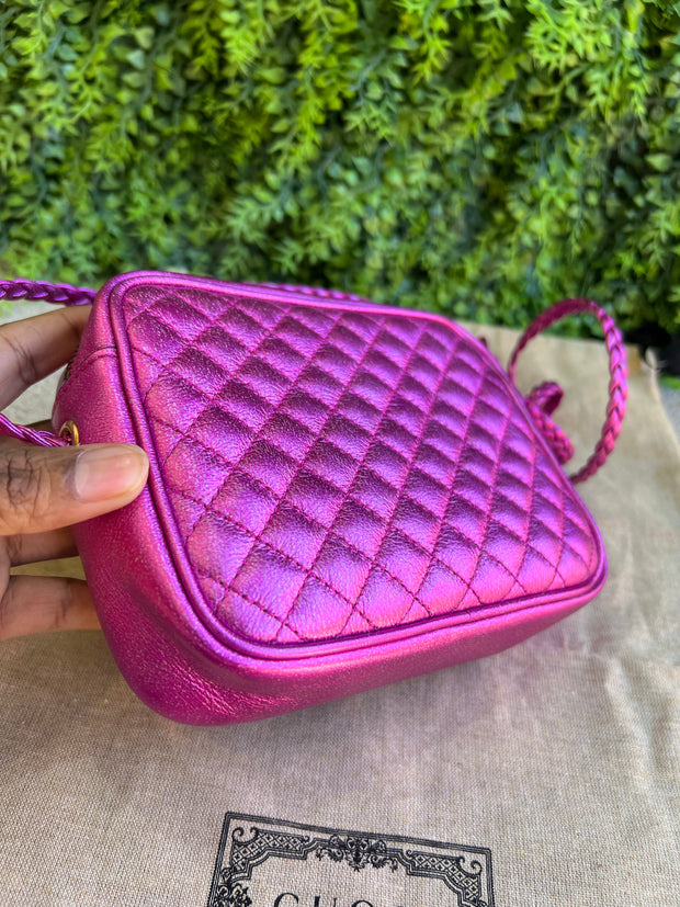 Gucci Zumi Metallic Rosa