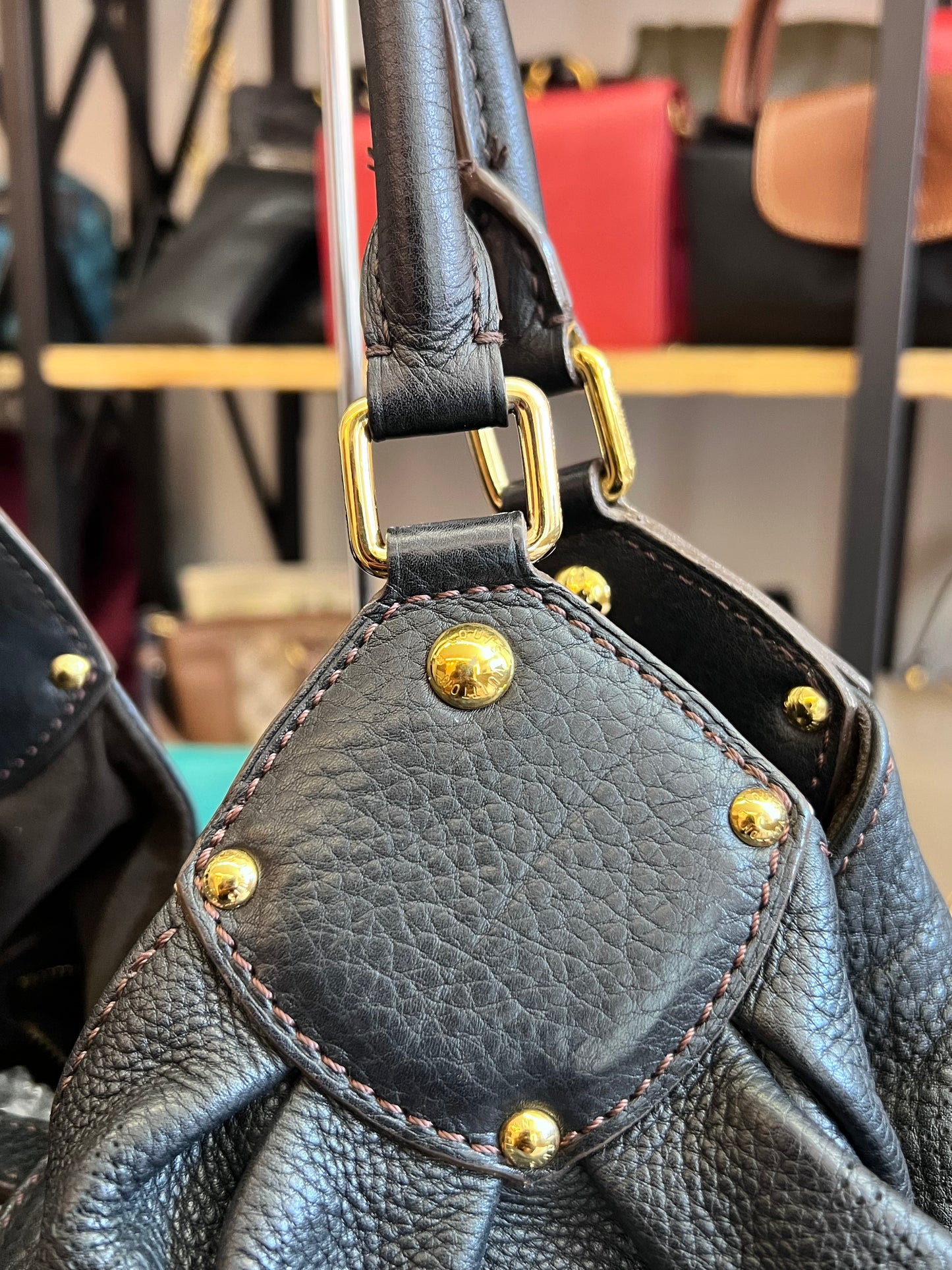 Louis Vuitton Mahina Large Preta