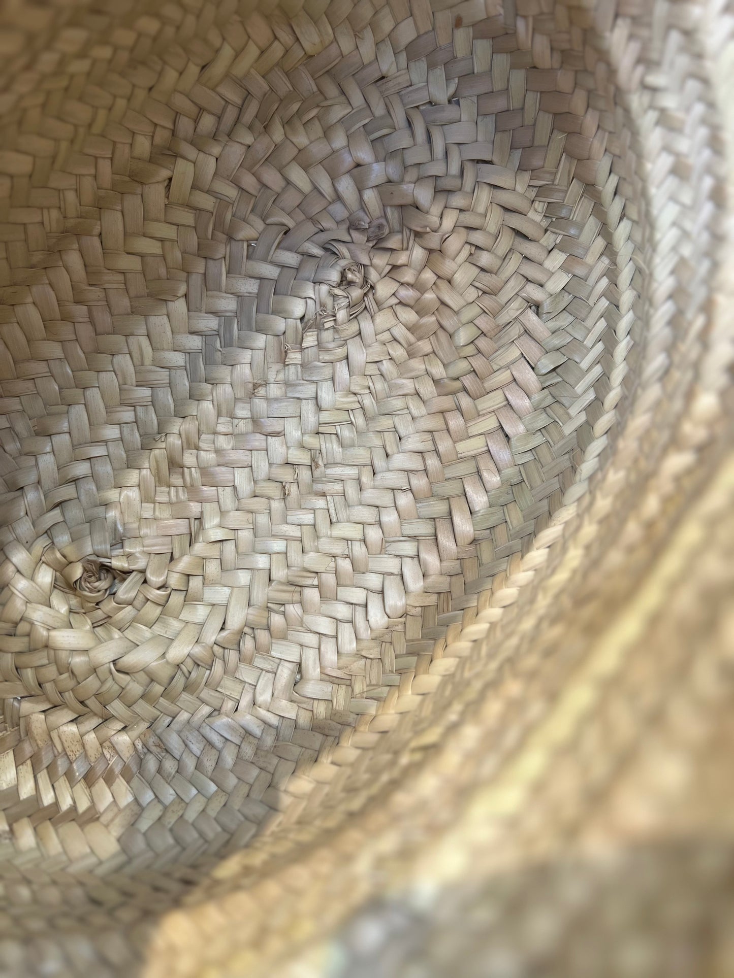 Jacquemus Le Panier Soli Ráfia