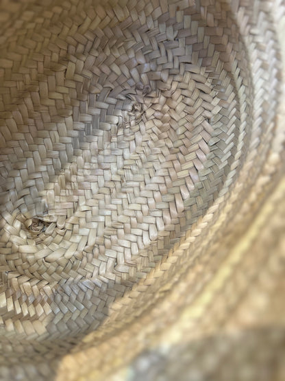 Jacquemus Le Panier Soli Ráfia