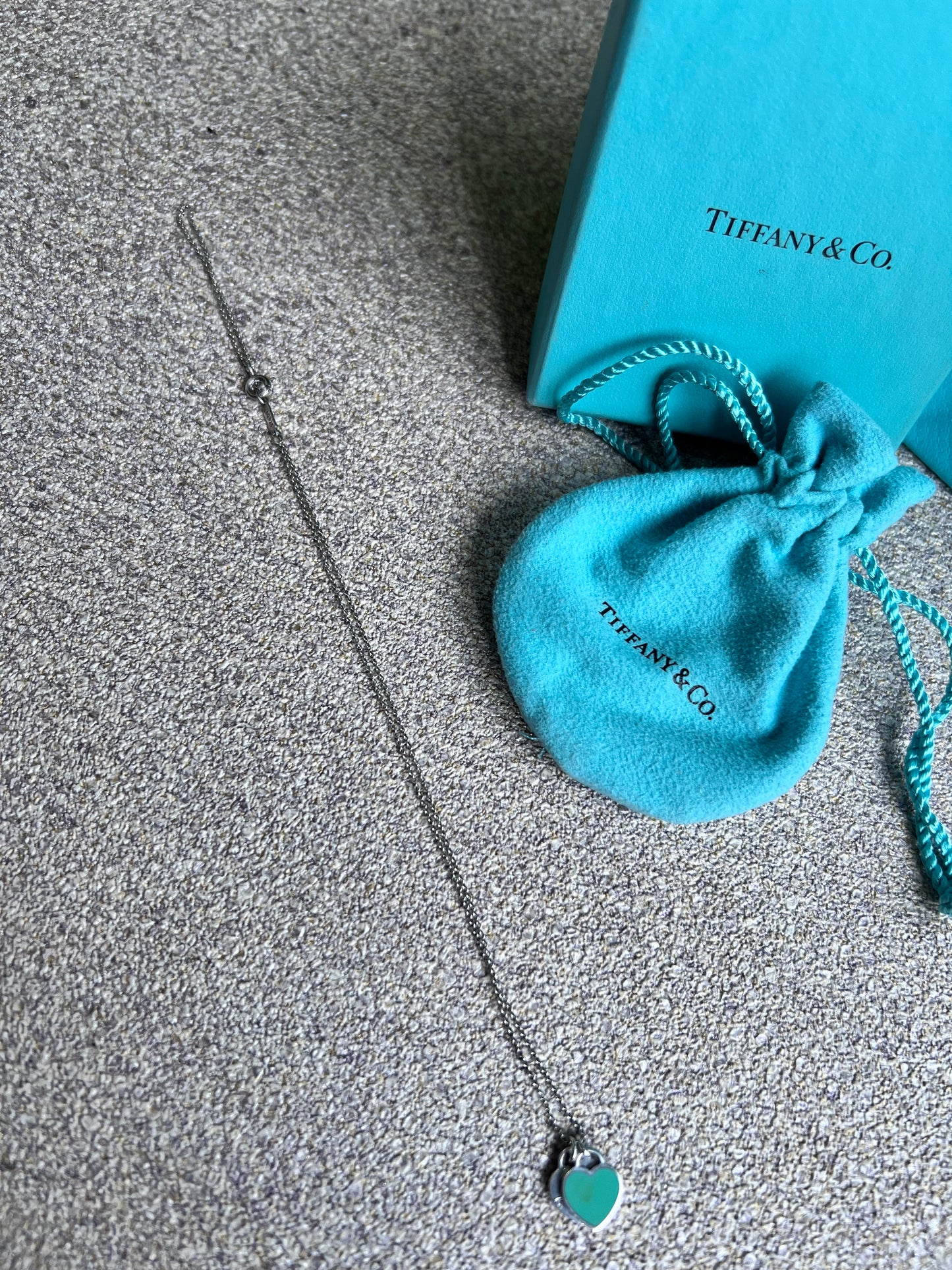 Colar Tiffany Double Heart