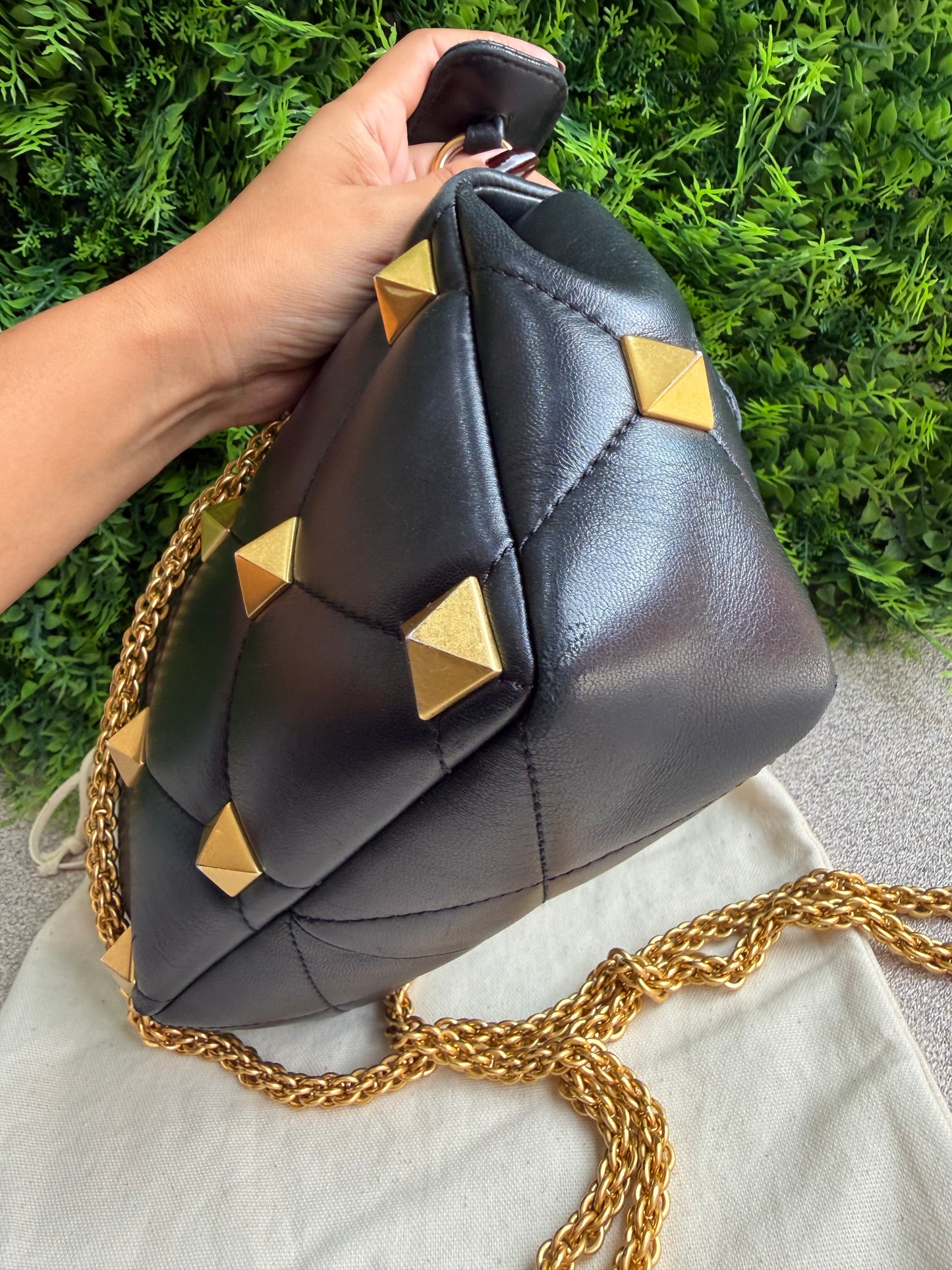 Valentino Rockstud Chain Preta