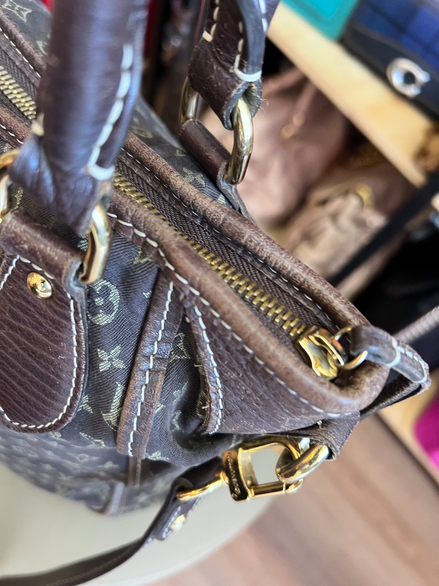 Louis Vuitton Besace Mini Lin Monograma