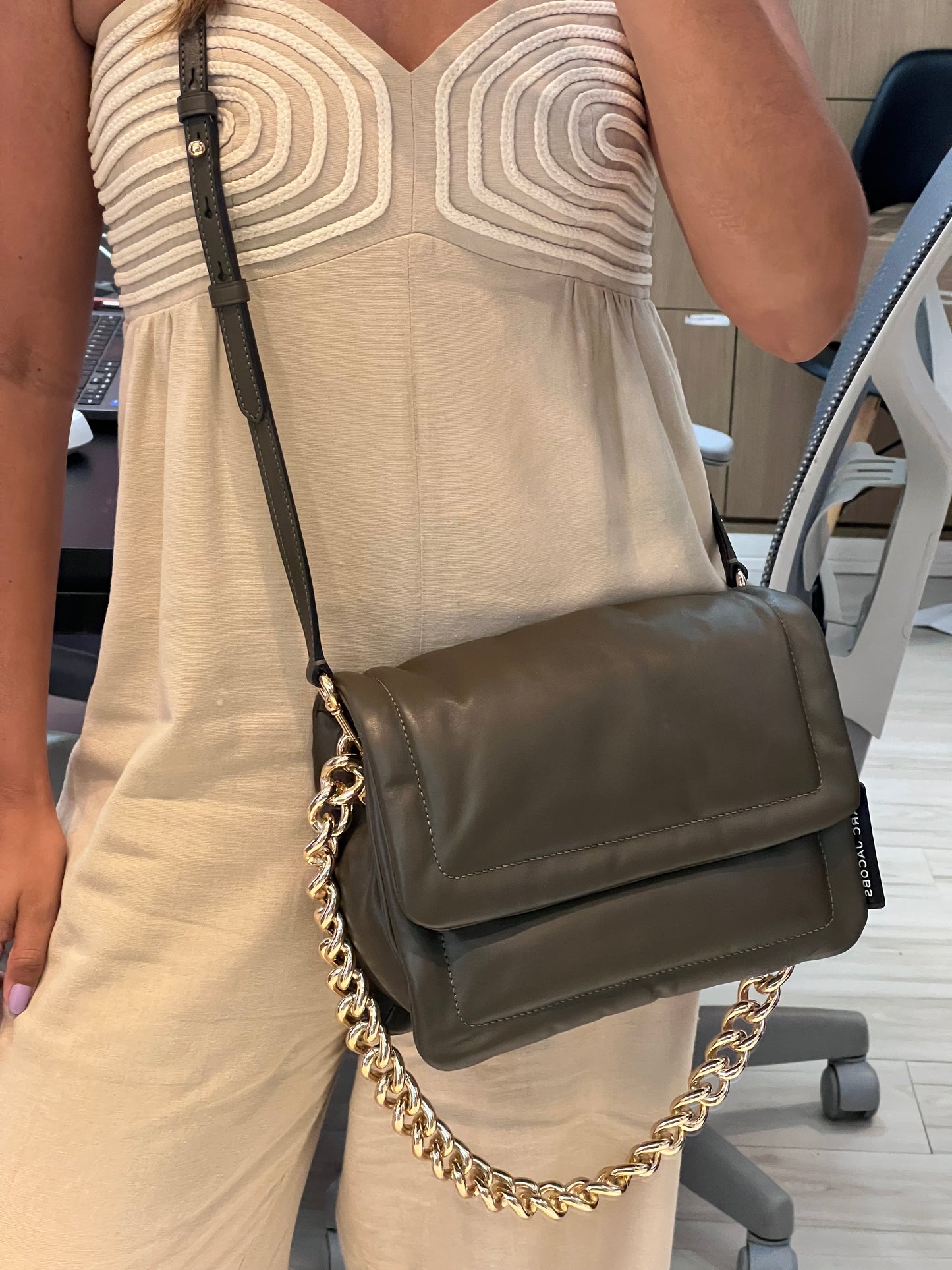 Marc Jacobs Puffer Chain Verde