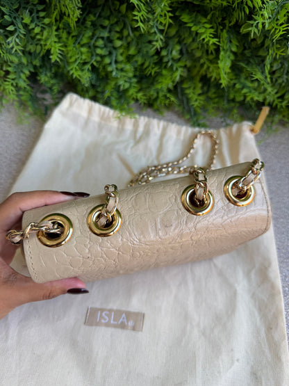 Isla Anne Mini Chain Nude