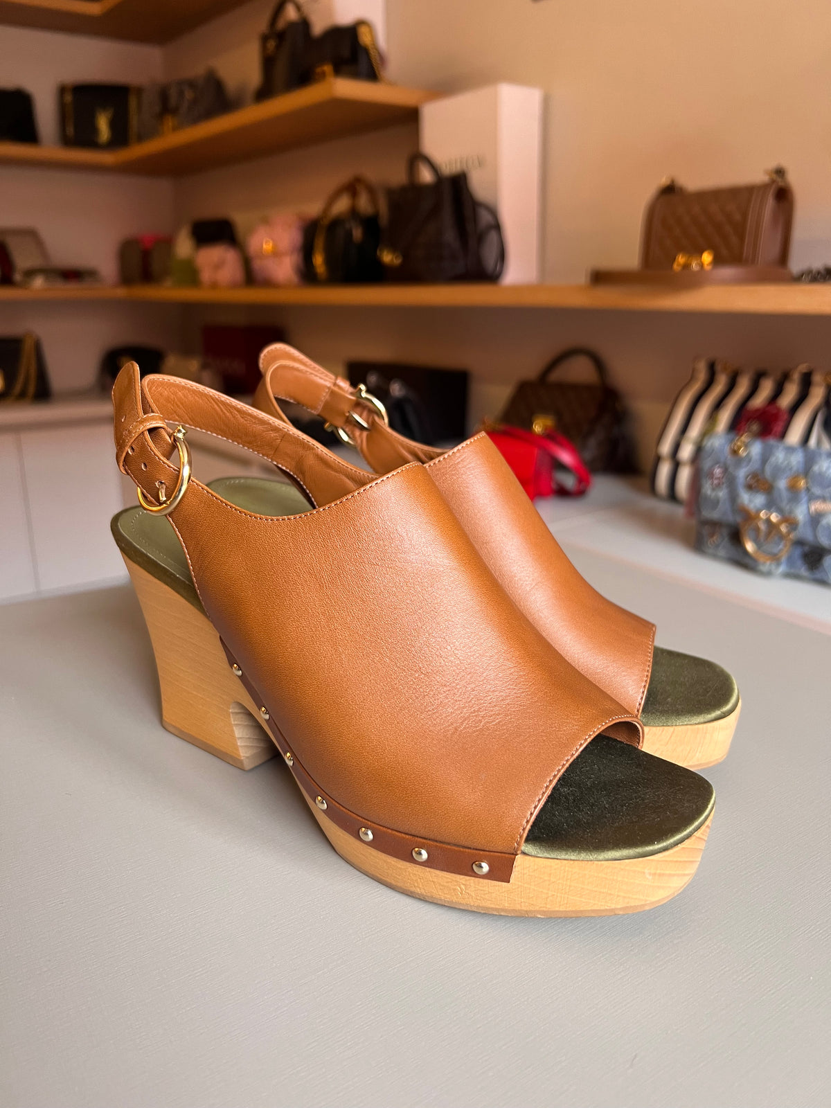 Salvatore Ferragamo Platform Cloggs