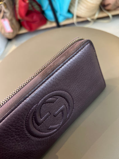 Carteira Gucci Soho Metalic