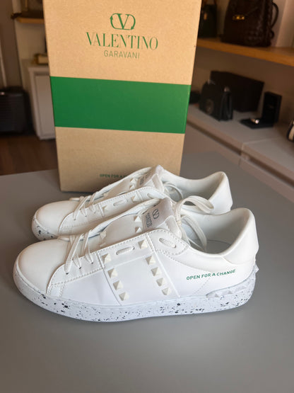 Tênis Valentino Garavani Open For a Change Branco