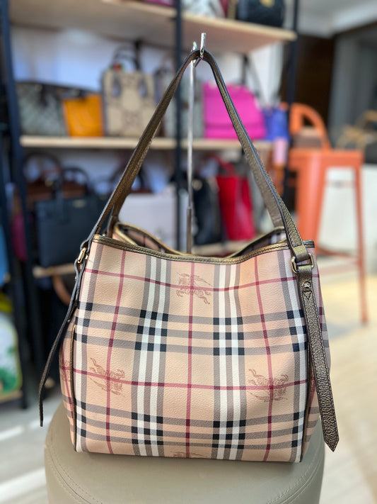 Burberry Haymarket Check Shoulder