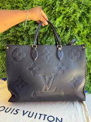 Louis Vuitton On the Go GM Preta