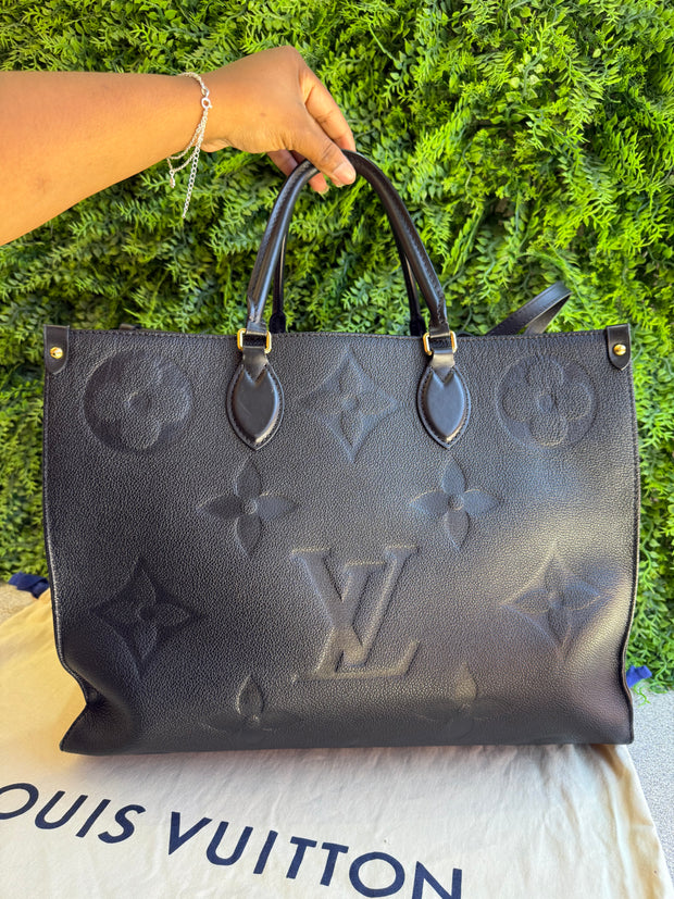 Louis Vuitton On the Go GM Preta