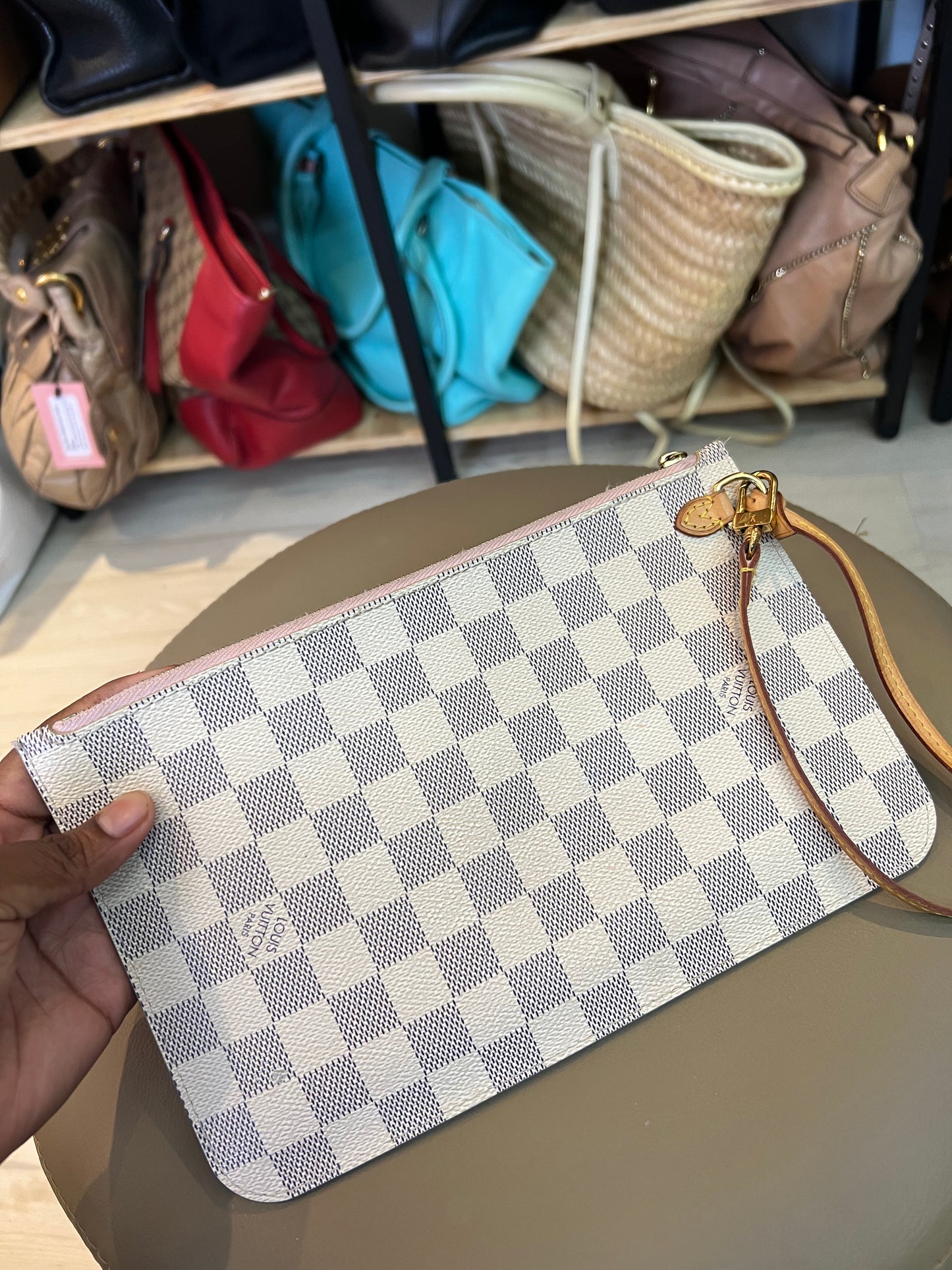 Louis Vuitton Neverfull MM Damier azur
