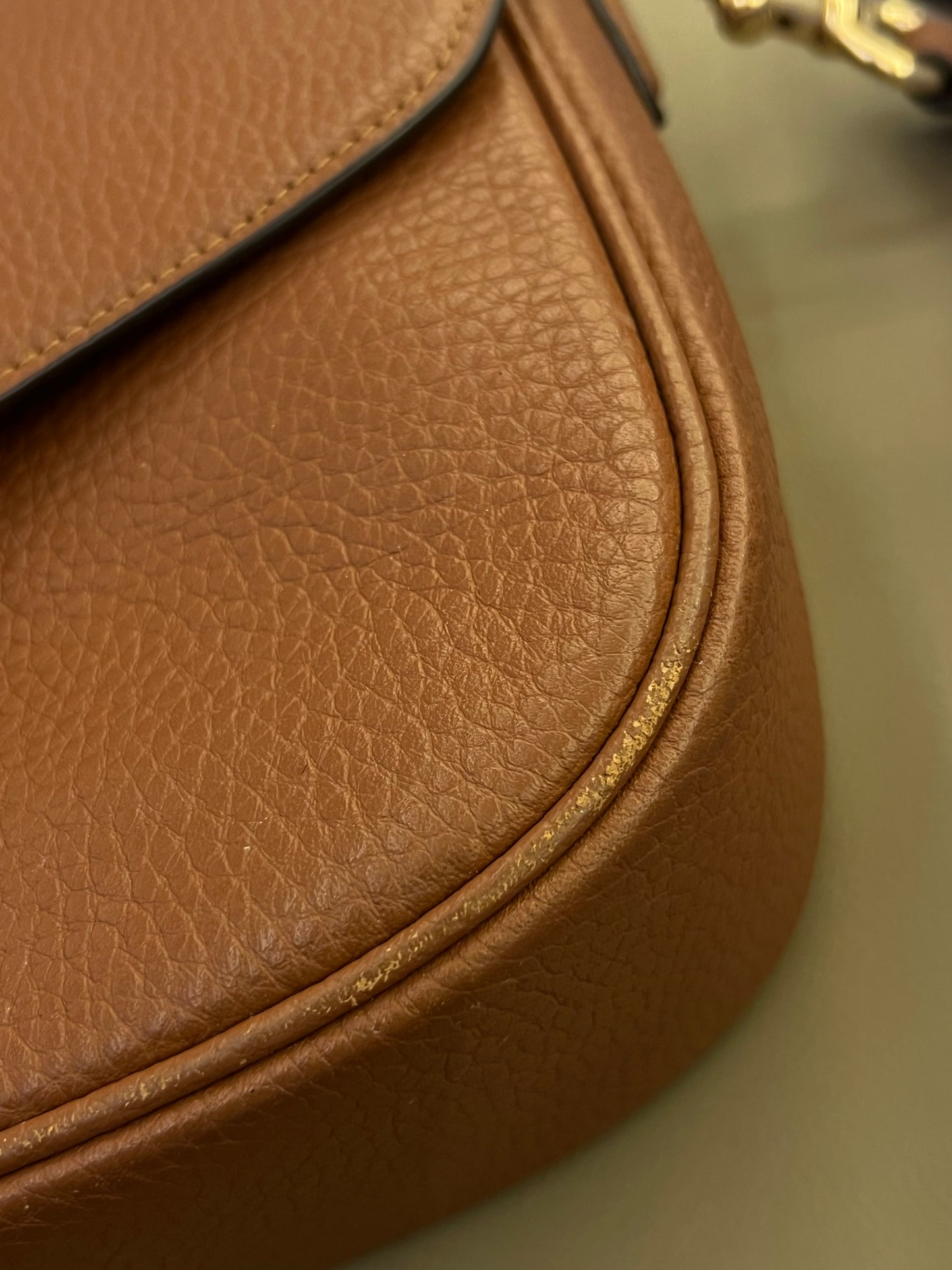 Coach Amelia Saddle Marrom