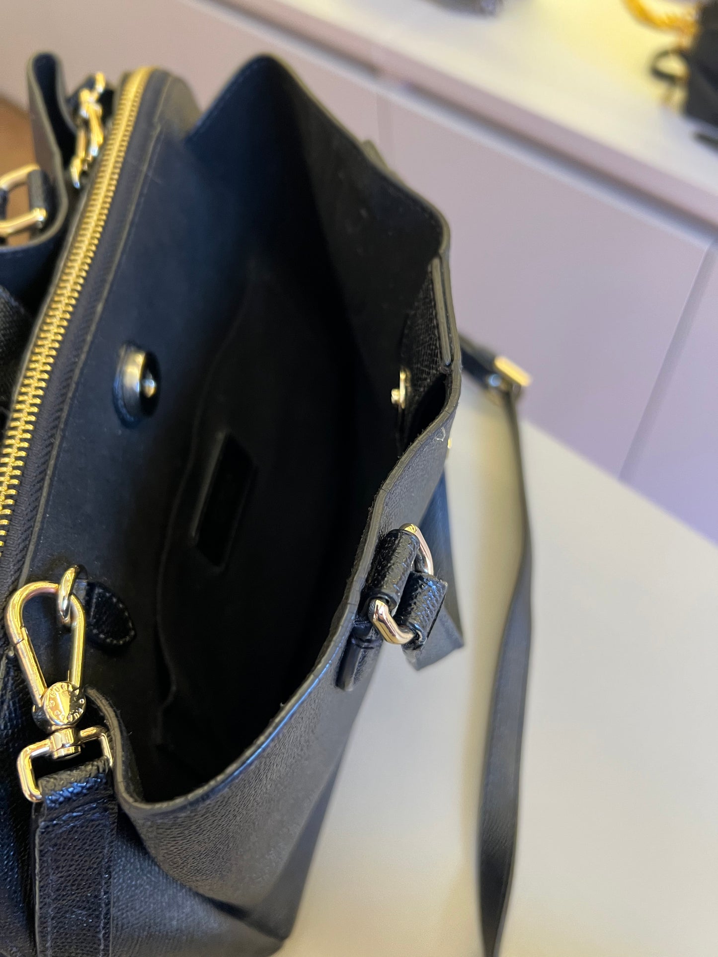 Furla Minerva Tote Preta
