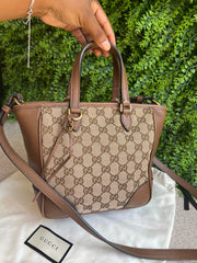 Gucci Bree Crossbody Marrom