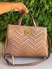 Gucci Marmont Nude Shoulder