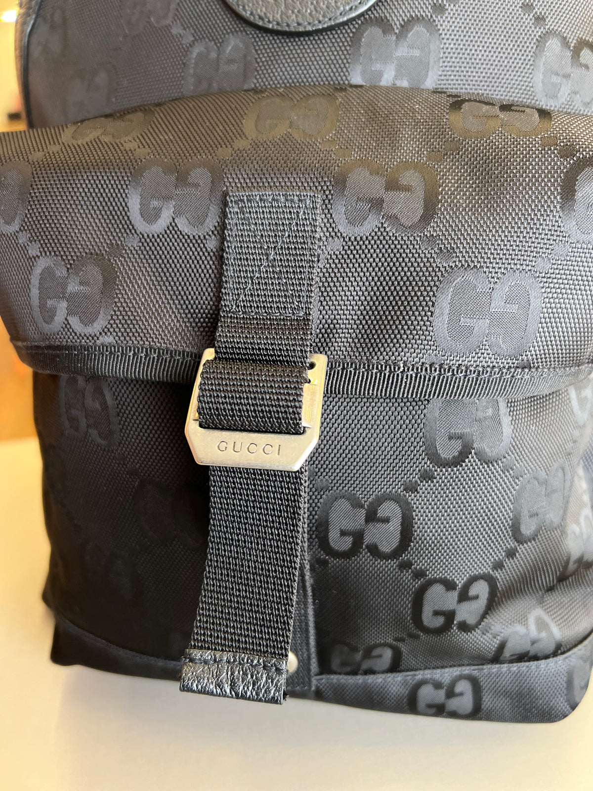 Mochila Gucci Off The Grid Preta