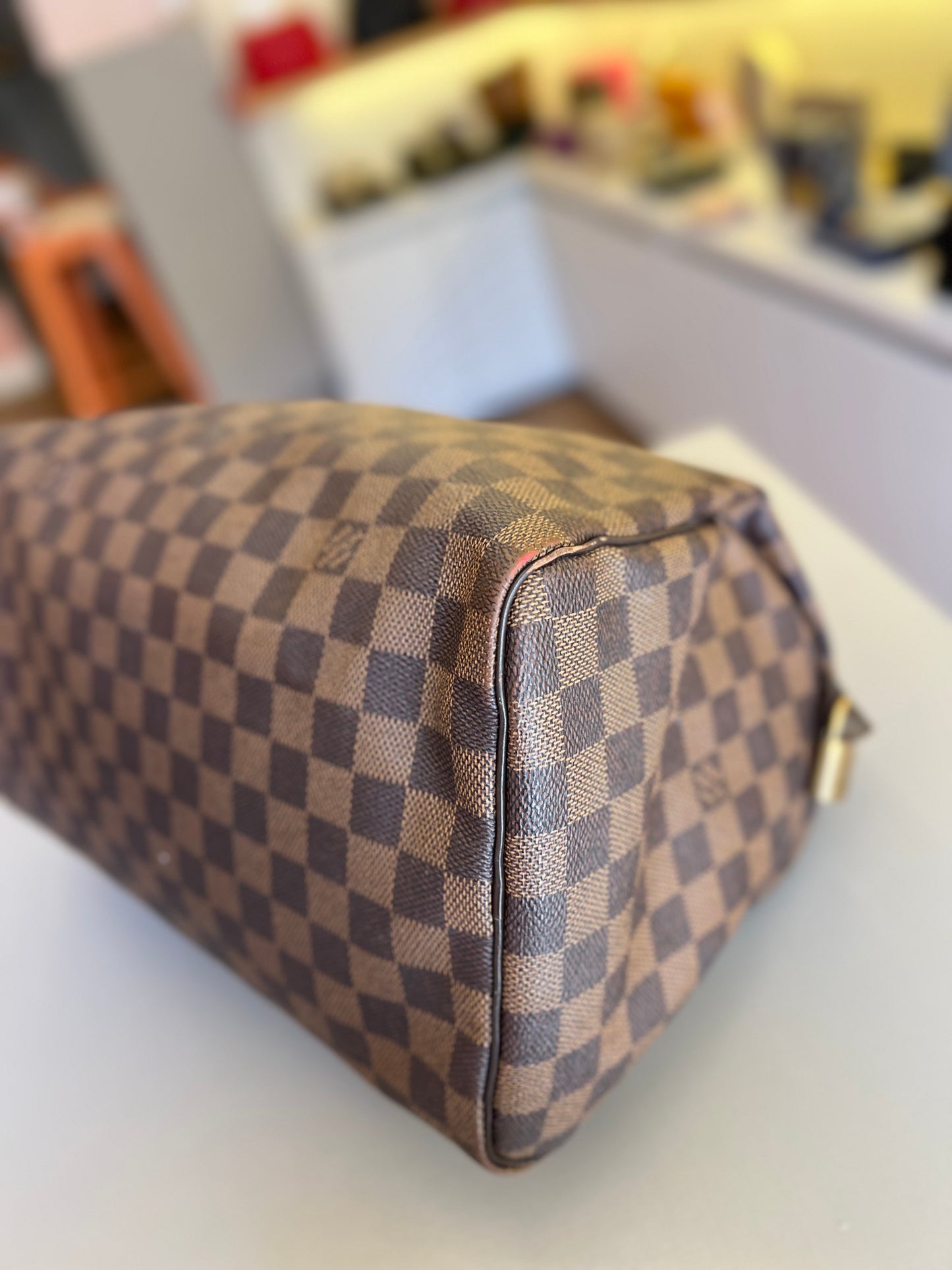 Louis Vuitton Speedy 30 Damier Ebene