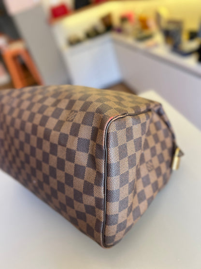 Louis Vuitton Speedy 30 Damier Ebene
